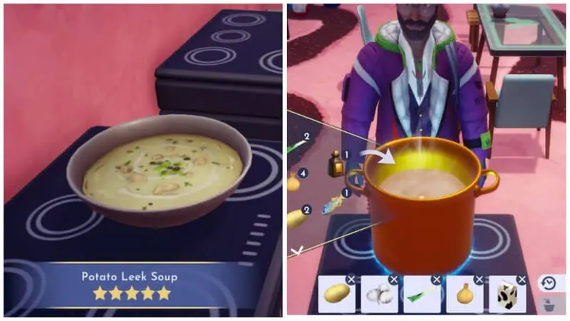 How to Make Leek Soup In Disney Dreamlight Valley