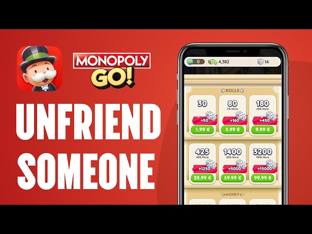 How To Unfriend Someone On Monopoly Go