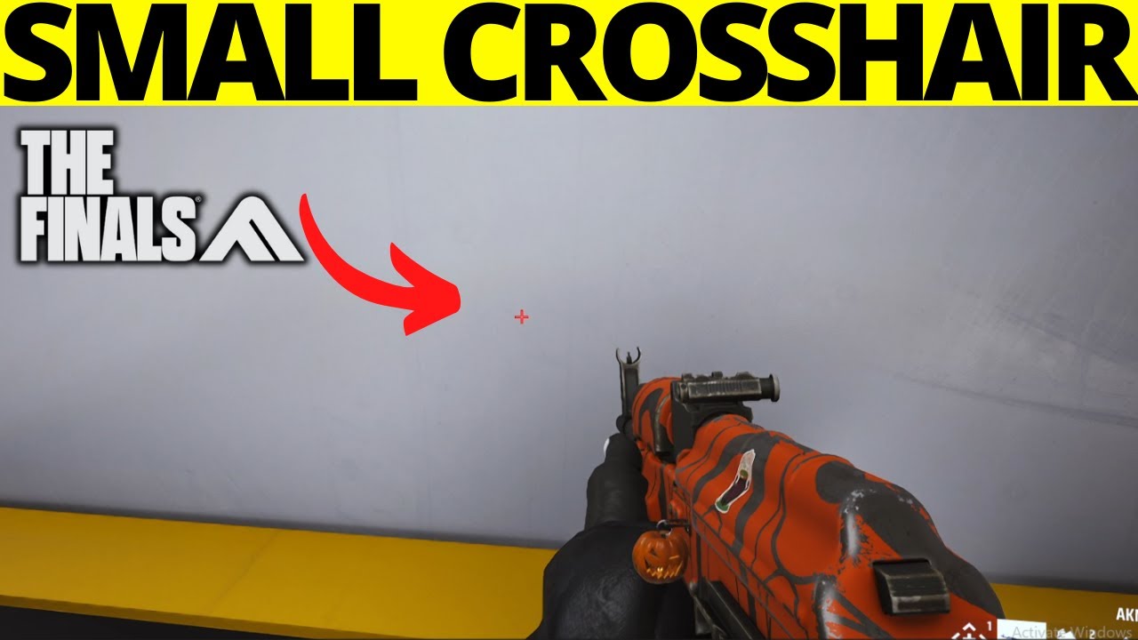 How To Make Small Crosshair In The Finals